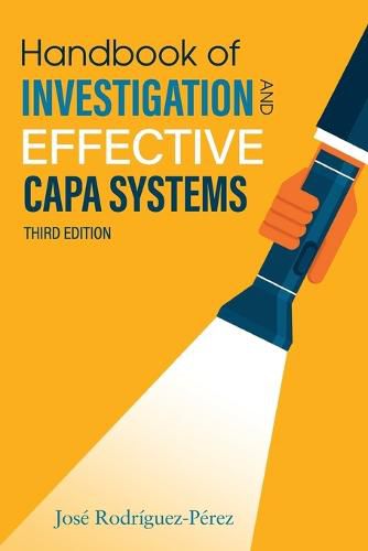 Cover image for Handbook of Investigation and Effective CAPA Systems