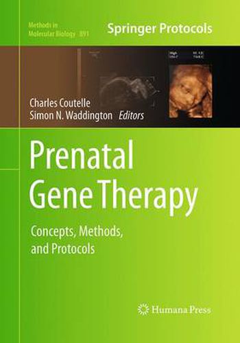 Prenatal Gene Therapy: Concepts, Methods, and Protocols