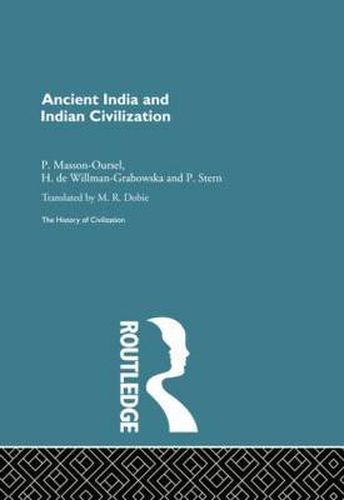 Cover image for Ancient India and Indian Civilization