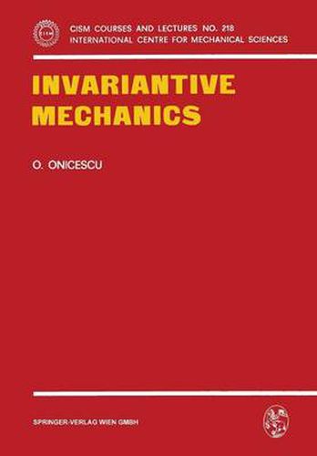 Cover image for Invariantive Mechanics