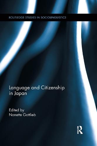 Cover image for Language and Citizenship in Japan
