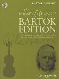 Cover image for Bartok for Violin: Stylish Arrangements of Selected Highlights from the Leading 20th Century Composer