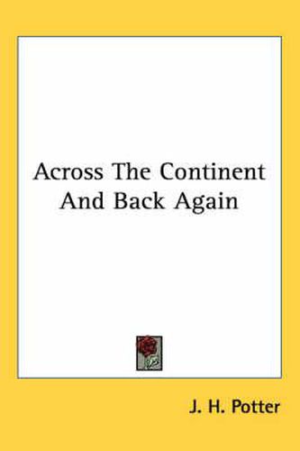 Cover image for Across the Continent and Back Again