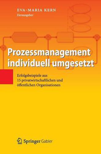 Cover image for Prozessmanagement Individuell Umgesetzt: Erfolgsbeispiele Aus 15 Privatwirtschaftlichen Und OEffentlichen Organisationen