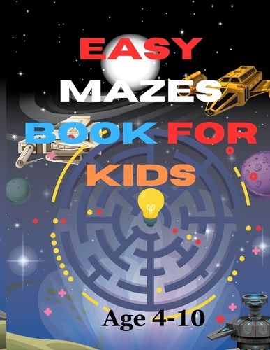 Easy Mazes Book for Kids