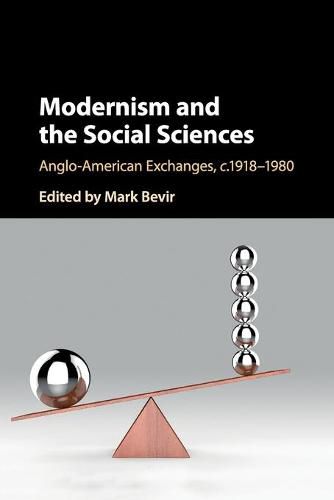 Cover image for Modernism and the Social Sciences: Anglo-American Exchanges, c.1918-1980