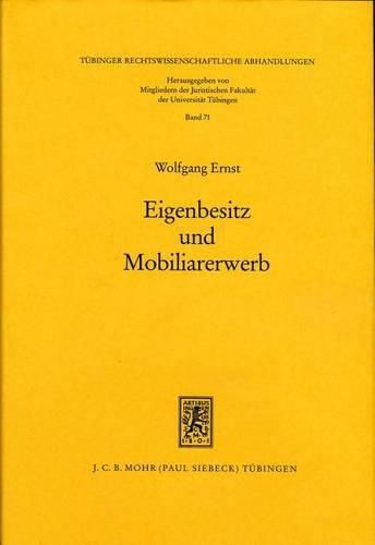 Cover image for Eigenbesitz und Mobiliarerwerb
