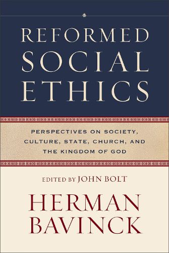Cover image for Reformed Social Ethics