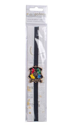 Cover image for Harry Potter: Hogwarts Crest Enamel Charm Bookmark