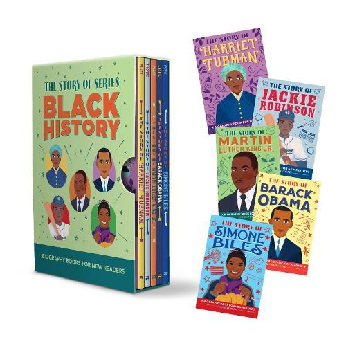 Cover image for The Story of Black History Box Set: Biography Books for New Readers