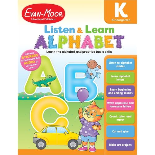 Cover image for Listen and Learn: Alphabet, Grade K