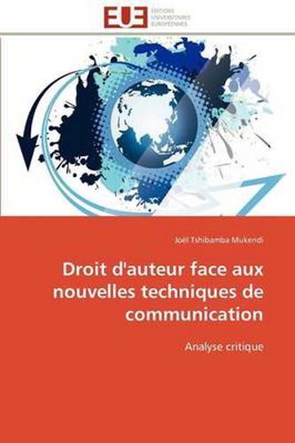 Cover image for Droit D'Auteur Face Aux Nouvelles Techniques de Communication
