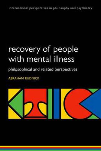 Cover image for Recovery of People with Mental Illness: Philosophical and Related Perspectives