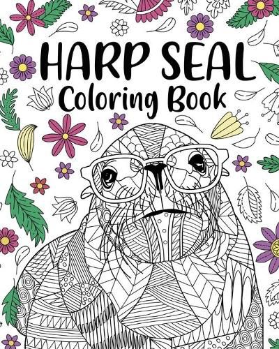 Cover image for Harp Seal Coloring Book