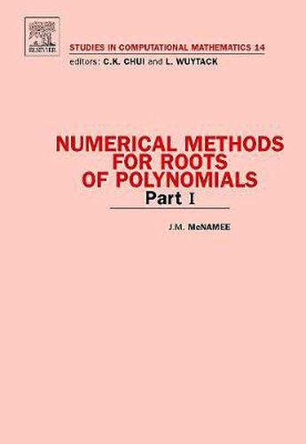 Cover image for Numerical Methods for Roots of Polynomials - Part I