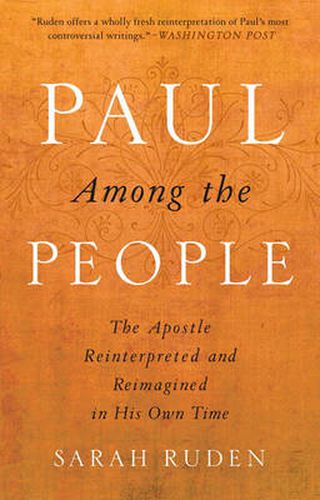 Cover image for Paul Among the People: The Apostle Reinterpreted and Reimagined in His Own Time