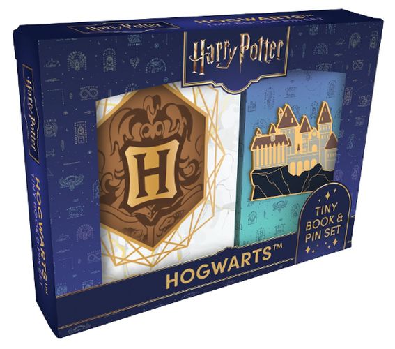 Cover image for Harry Potter: Hogwarts Tiny Book and Pin Set