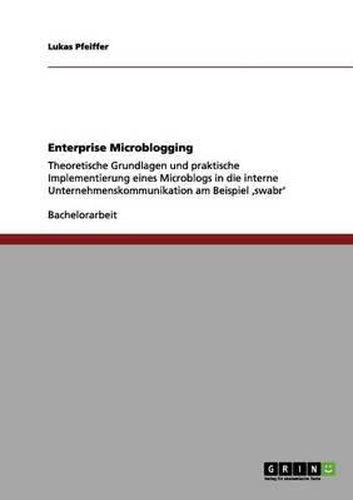 Cover image for Enterprise Microblogging