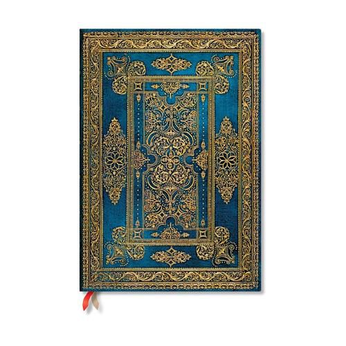 Cover image for Blue Luxe (Luxe Design) Grande Unlined Hardback Journal (Elastic Band Closure)