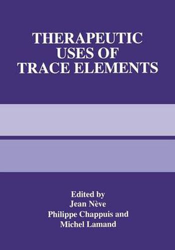 Cover image for Therapeutic Uses of Trace Elements