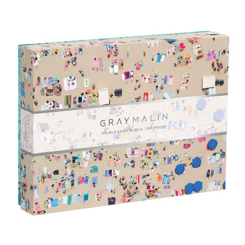 Cover image for Grey Malin Beach 500 Pc Double Sided Puzzle