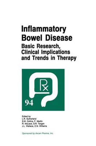 Cover image for Inflammatory Bowel Disease: Basic Research, Clinical Implications and Trends in Therapy