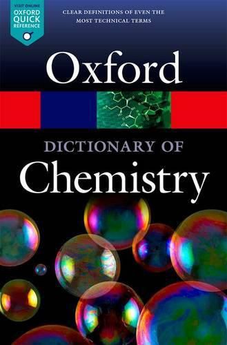 Cover image for A Dictionary of Chemistry