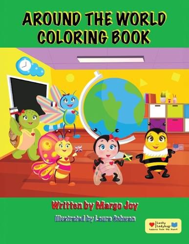 Cover image for Around The World Coloring Book