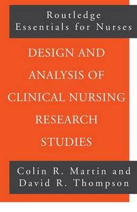 Cover image for Design and Analysis of Clinical Nursing Research Studies