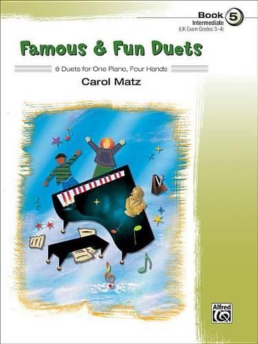 Cover image for Famous & Fun Duets 5