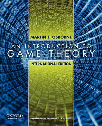 Cover image for Introduction to Game Theory: International Edition