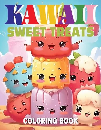 Cover image for Kawaii Sweet Treats Coloring Book