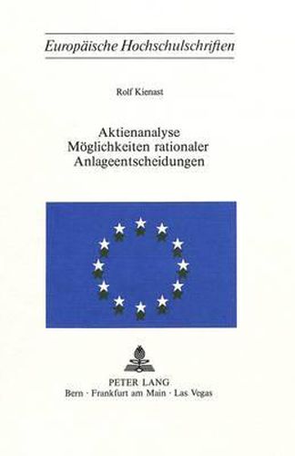 Cover image for Aktienanalyse. Moeglichkeiten Rationaler Anlageentscheidungen