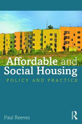 Cover image for Affordable and Social Housing: Policy and Practice