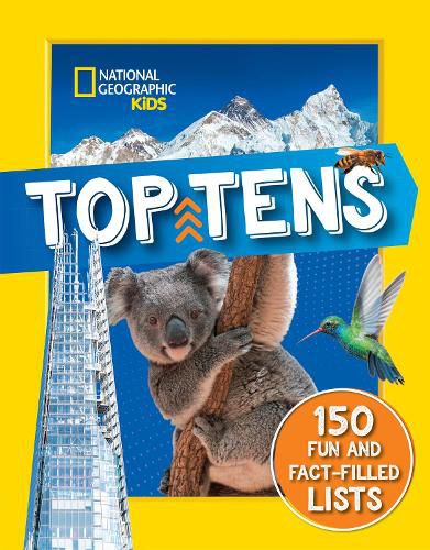 Cover image for Top Tens: 150 Fun and Fact-Filled Lists