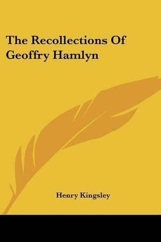 Cover image for The Recollections of Geoffry Hamlyn