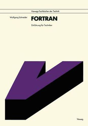 FORTRAN: Einfuhrung Fur Techniker