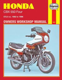 Cover image for Honda CBX550 Four (82 - 86)