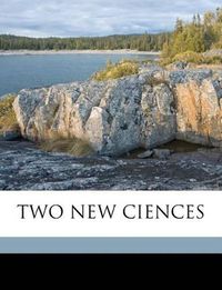 Cover image for Two New Ciences