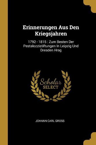 Cover image for Erinnerungen Aus Den Kriegsjahren