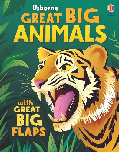 Cover image for Great Big Animals (with great big flaps)