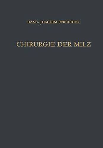 Cover image for Chirurgie der Milz