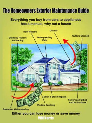 Cover image for The Homeowners Exterior Maintenance Guide: Everything You Buy from Cars to Appliances Has a Manual, Why Not a House