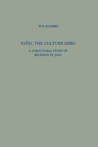 Cover image for Panji, The Culture Hero: A Structural Study of Religion in Java