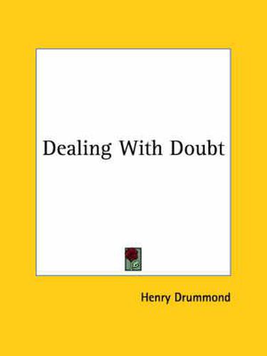 Cover image for Dealing with Doubt