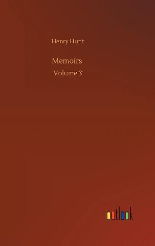 Cover image for Memoirs: Volume 3