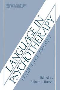 Cover image for Language in Psychotherapy: Strategies of Discovery