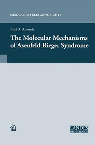 Cover image for The Molecular Mechanisms of Axenfeld-Rieger Syndrome