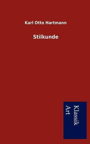 Cover image for Stilkunde