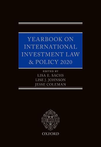 Yearbook on International Investment Law & Policy 2020